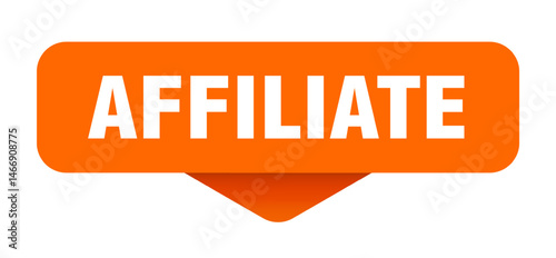 affiliate sticker. affiliate sign on transparent background