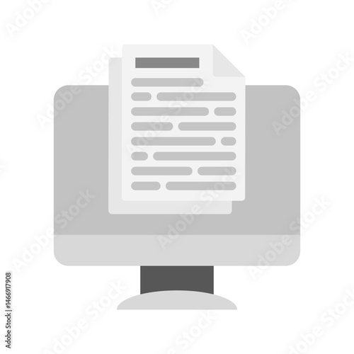 Copywriting icon vector image. Suitable for mobile apps, web apps and print media.