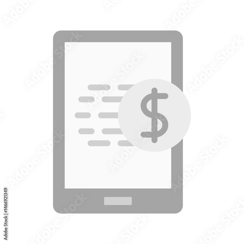 Mobile Payment icon vector image. Suitable for mobile apps, web apps and print media.