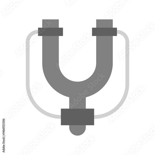Slingshot icon vector image. Suitable for mobile apps, web apps and print media.