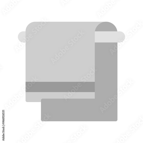 Towels icon vector image. Suitable for mobile apps, web apps and print media.