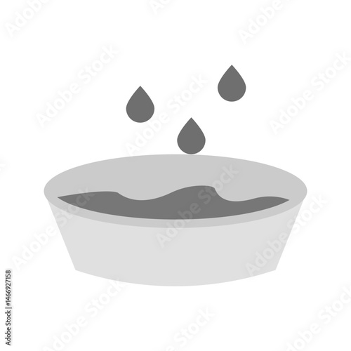 Wet icon vector image. Suitable for mobile apps, web apps and print media.