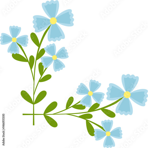 Flowers Corner Decoration