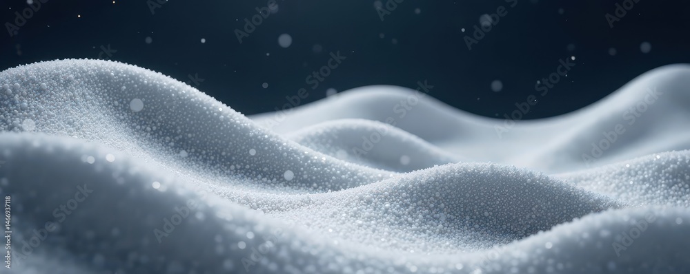 Obraz premium Abstract gray & white wave, smooth lines on space backdrop , dynamic, smooth curves, abstract textures