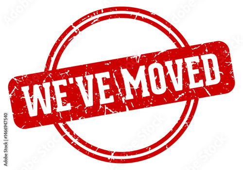 we've moved stamp
