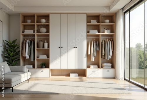 chic minimalist storage solutions stylishly arranged functional home organization modern design space efficiency, decor, workspace, accessories, shelves