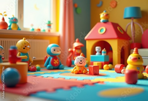 Wallpaper Mural colorful toy collection vibrant play mat engaging fun playtime bright creative imagination layout, rainbow, lgbtq, lgbt, pride, love, equality, children Torontodigital.ca