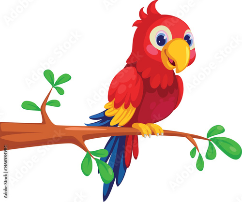 parrot in the tree