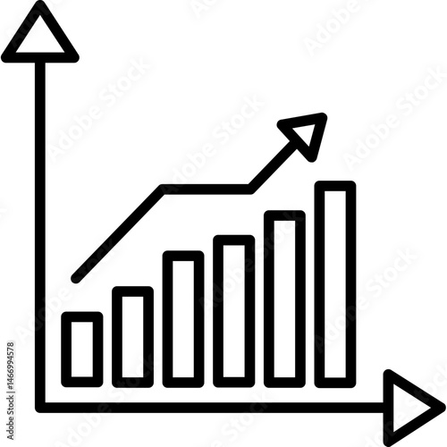 Growth Infographics Icon