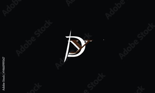 DY,YD,D,Y,D abstract, letters, logo, monogram, style, symbols, ambitions, icons, 
