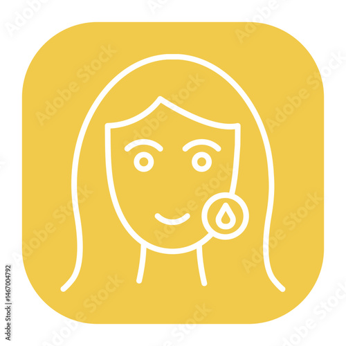 Oily Skin Icon
