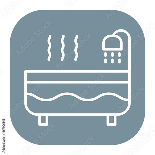 Hot Bath Icon