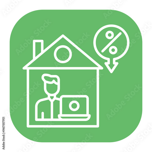 Home Office Tax Deductions Icon