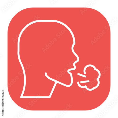 Shortness of Breath Icon