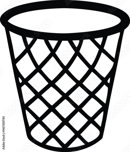 basket icon vector