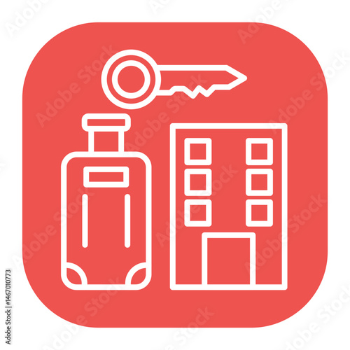 Vacation Home Rental Icon