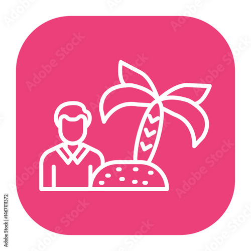 Exotic Vacation Icon