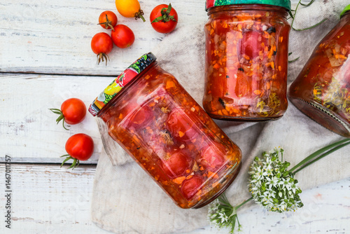 chopped tomatoes in a can canned