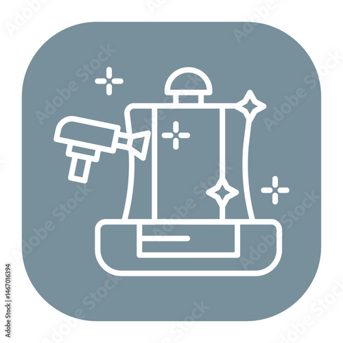 Car Seat Cleaning Icon