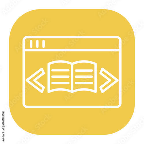 Ebook Bookstore Icon