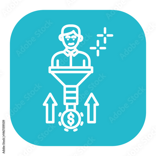 Conversion Rate Icon