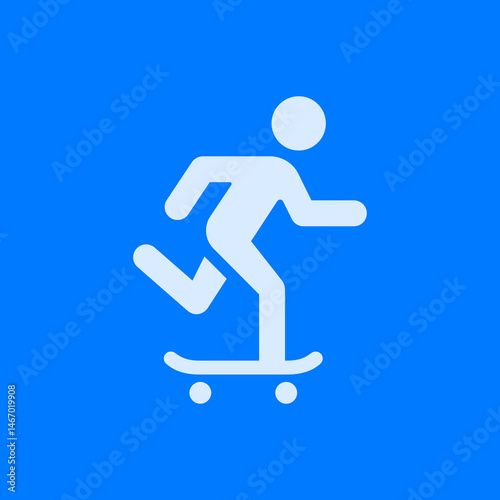 Skateboarding Icon