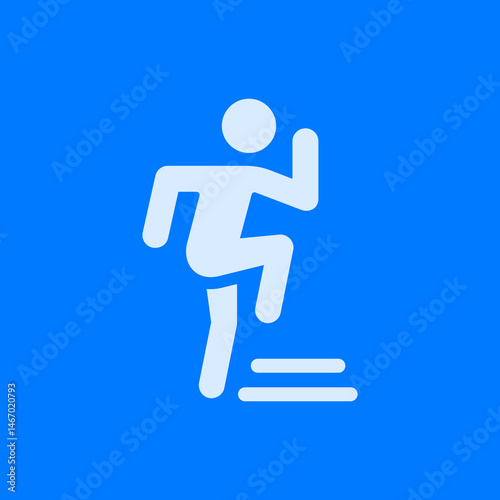 Step Training Icon