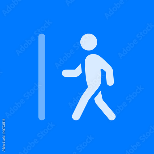 Walking Arrival Icon