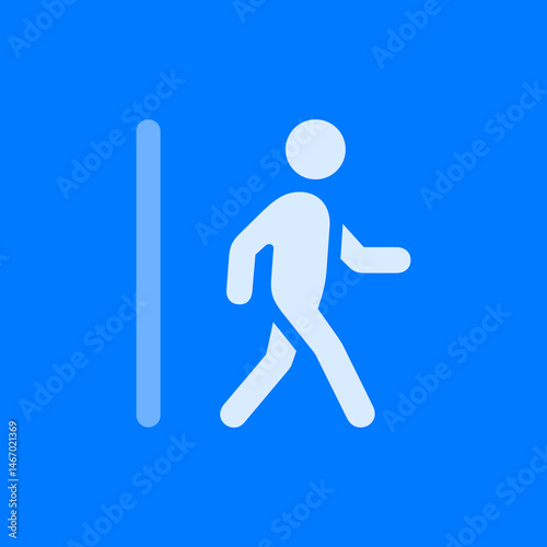 Walking Departure Icon