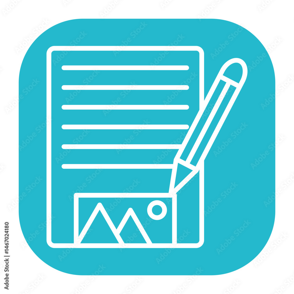 Content Editing Icon Content Editing Icon