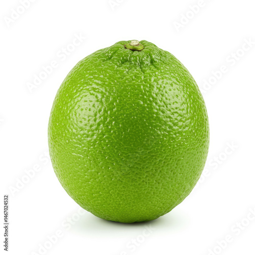 lime isolated on white background