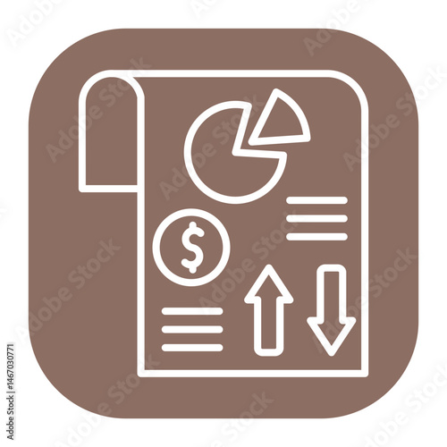 Equity Statement Icon