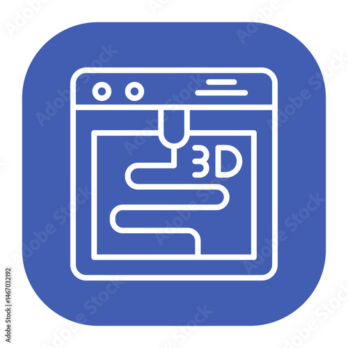 3D Printing Icon