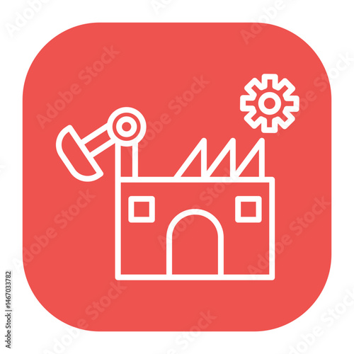 Traditional Manufacturing Icon