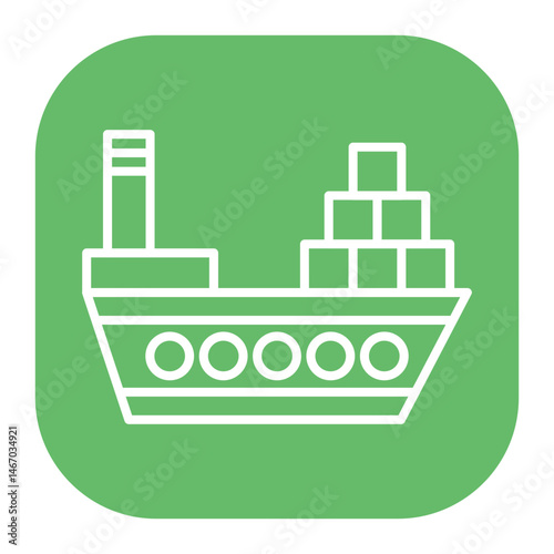 Cargo Barge Icon