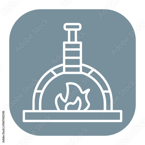 Italian Pizza Oven Icon