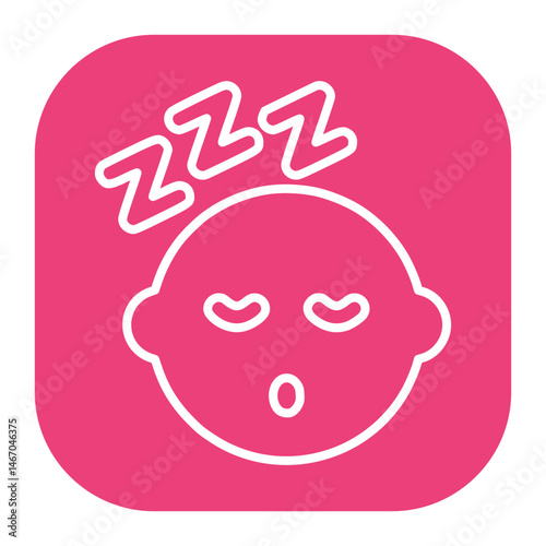 Sleeping Baby Icon
