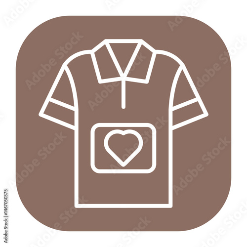Shirt Print Icon