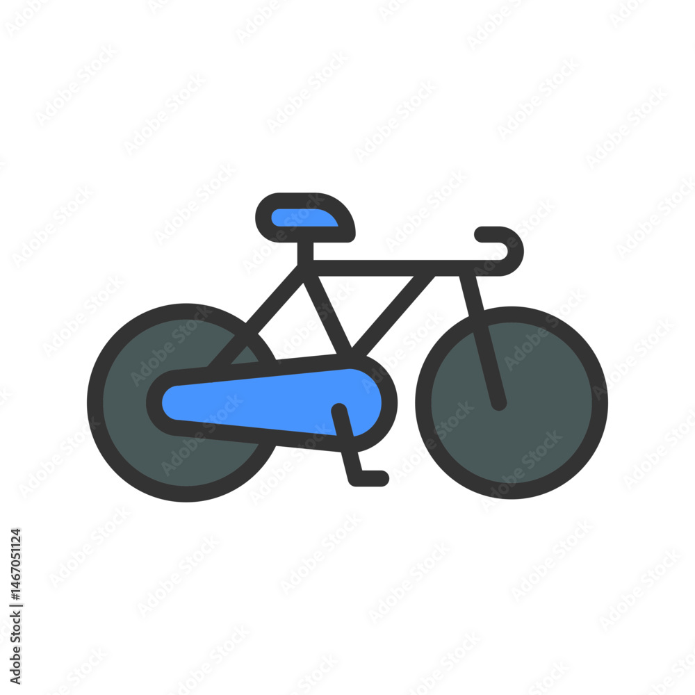 Cycling icon vector image. Suitable for mobile apps, web apps and print media. Cycling icon vector image. Suitable for mobile apps, web apps and print media.
