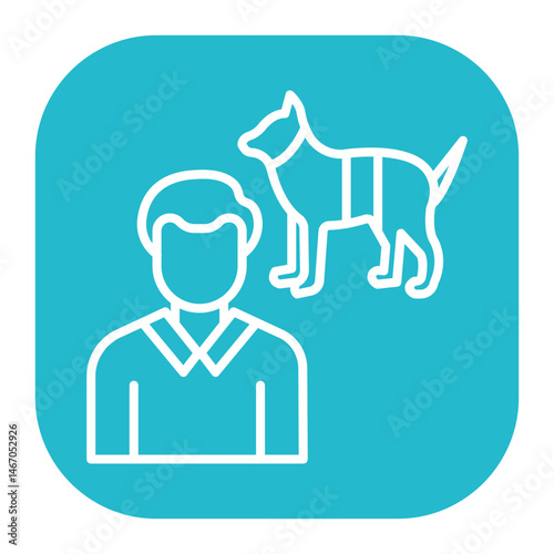 Animal Handler Male Icon