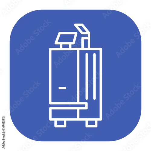 Disinfection Robot Icon