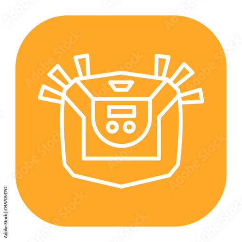 Robotic Vacuum Cleaner Icon