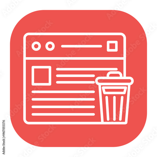 Data Erasure Icon