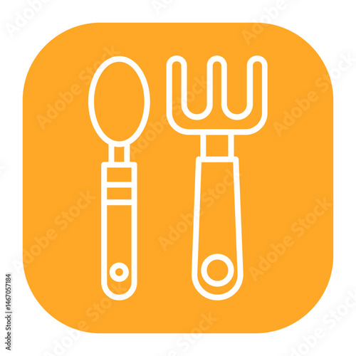 Baby cutlery Icon