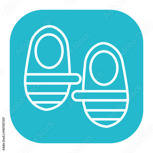 Baby shoes Icon