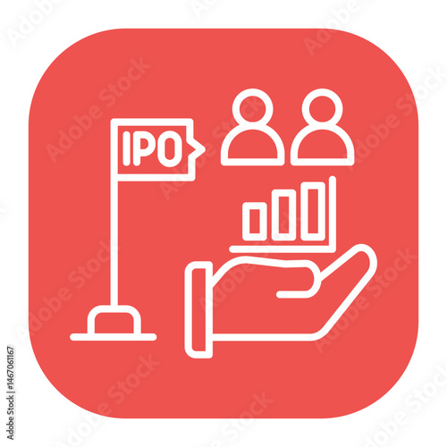 Initial Public Offer Icon