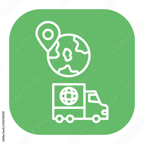 Global Shipping Icon