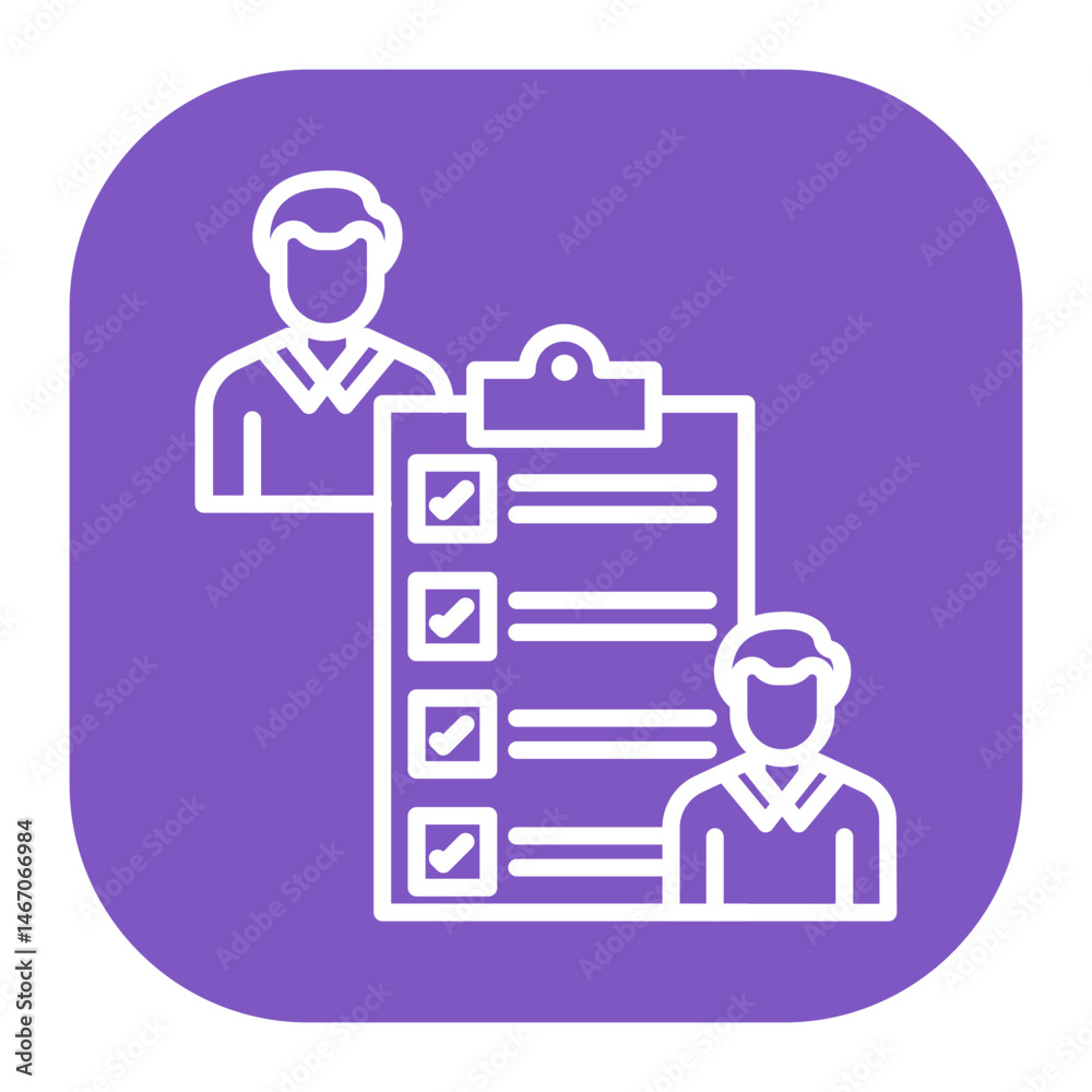 Vendor Evaluation Icon Vendor Evaluation Icon