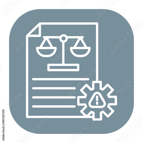 Legal Risk Management Icon