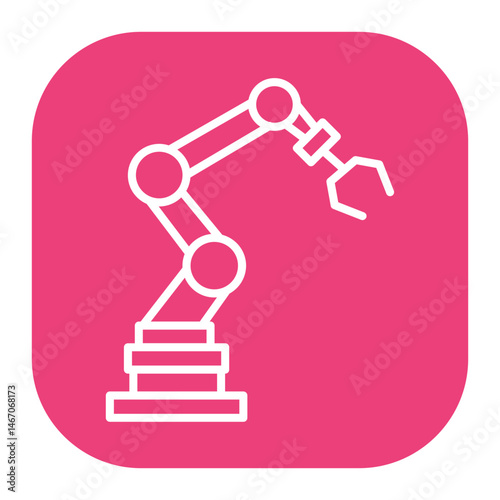 Industrial Robot Icon